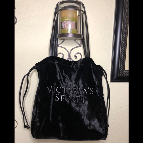 NWT Victoria Secret Crush Velour BAG - Picture 3 of 11